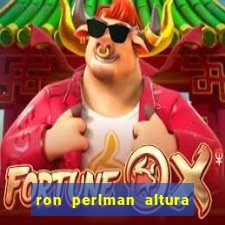 ron perlman altura e peso